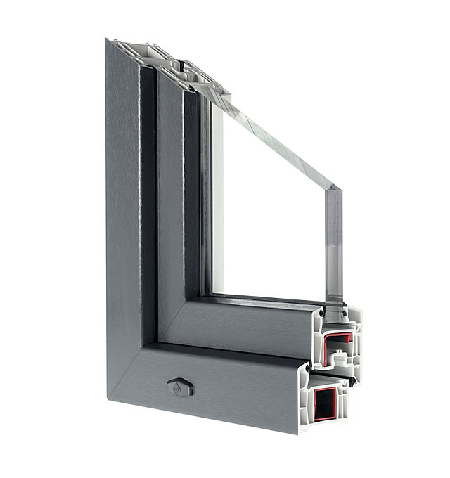 Perfil ventana PVC Termimax de 70 mm